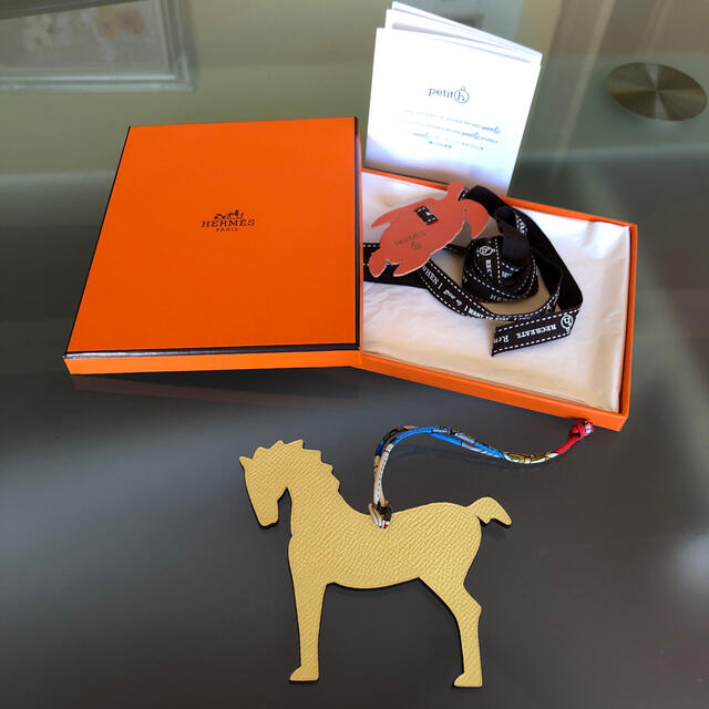エルメス プティアッシュ チャーム ロデオ 馬 新品 プレゼントにも