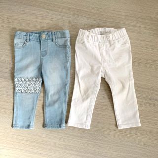 ベビーギャップ(babyGAP)の女の子　80サイズ　ズボン　H&M Baby GAP(パンツ)