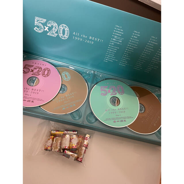 嵐(アラシ)の嵐5×20 CD チケットの音楽(男性アイドル)の商品写真