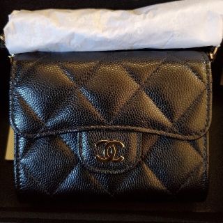 シャネル(CHANEL)のちょこ様専用♡新品♡CHANEL♡ミニチェーンウォレット♡ミニ財布♡(財布)