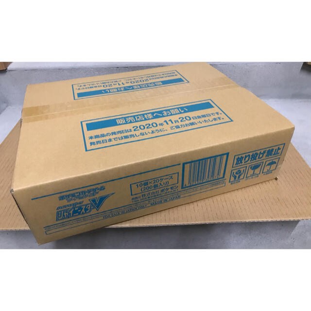 最新の激安 ポケモン - 20BOX（1カートン）  シャイニースターV ポケモンカードゲーム 新品未開封 Box/デッキ/パック