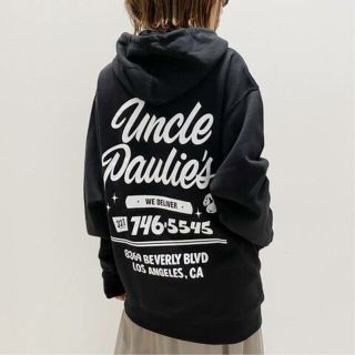 アパルトモンドゥーズィエムクラス(L'Appartement DEUXIEME CLASSE)のUNCLE PAULIE’S HOODED SWATSHIRT スウェット(パーカー)