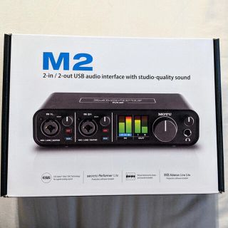 新品未使用 MOTU M2 オーディオインターフェイス(オーディオインターフェイス)