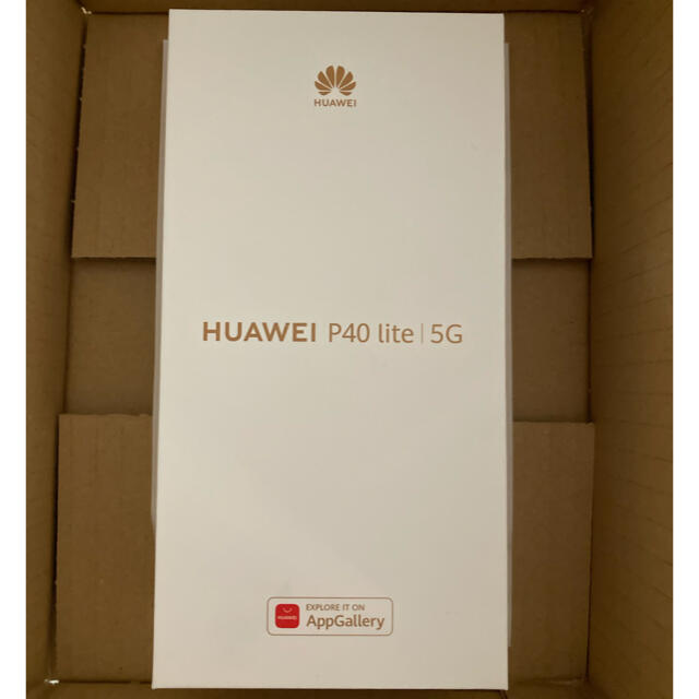 HUAWEI P40 lite 5G スペースシルバー 新品