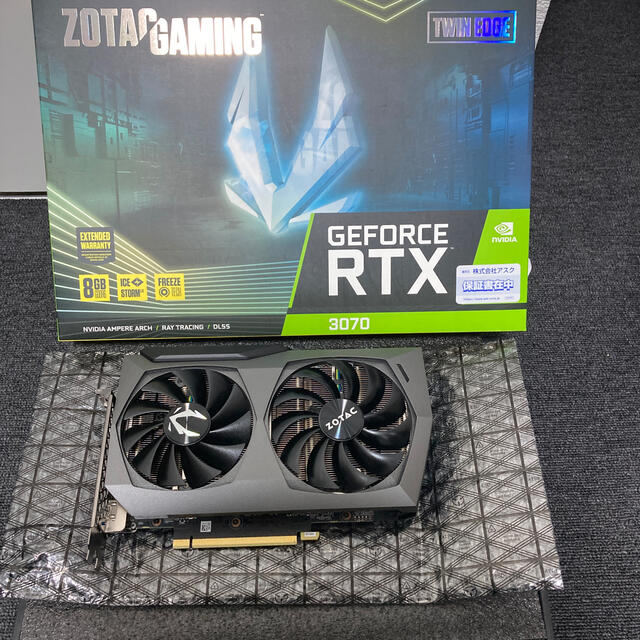 ZOTAC GAMING RTX3070 美品