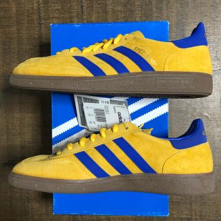 新品27cm adidas Handball Spezial ブラックイエロー