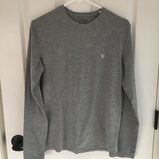 ゲス(GUESS)のGUESS ロンT グレー(Tシャツ(長袖/七分))