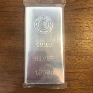 銀 インゴット 1kg 地金 シルバー