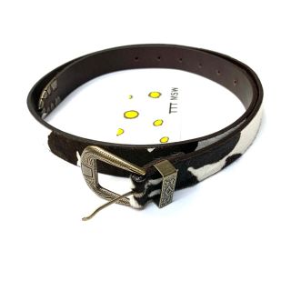 UNUSED 16AW LONG LEATHER BELT