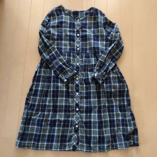 ユニクロ(UNIQLO)のチェックワンピース140(ワンピース)