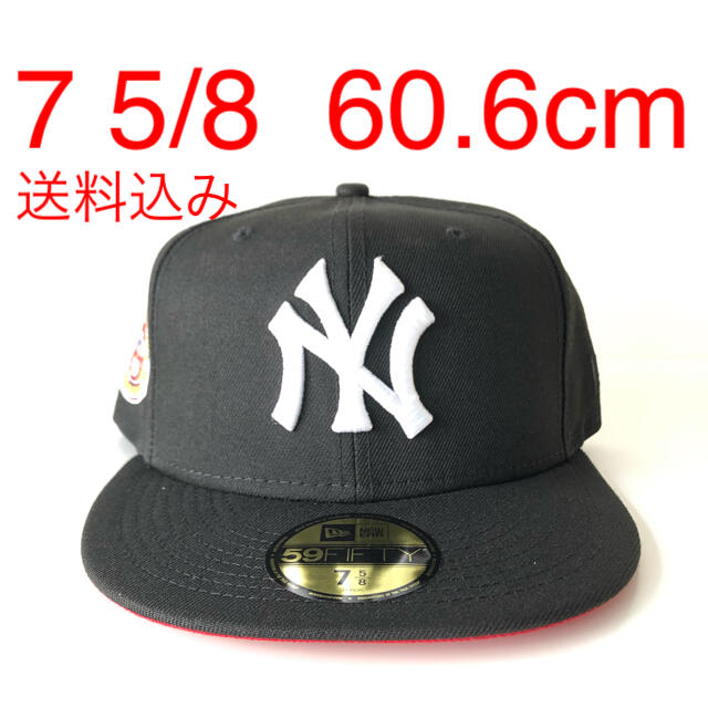 New Era ツバ裏レッド 5/8 Cap ニューエラ ヤンキース キャップ