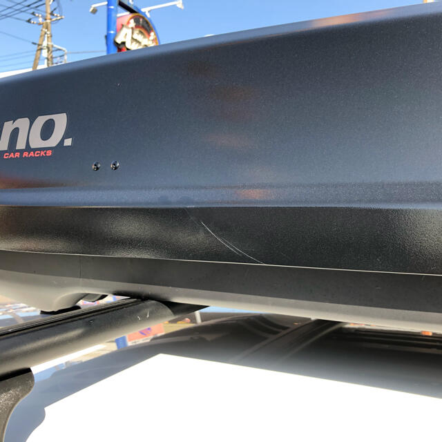 ルーフボックス INNO シャドゥ 124 BRQ124BK ☆引き取り限定