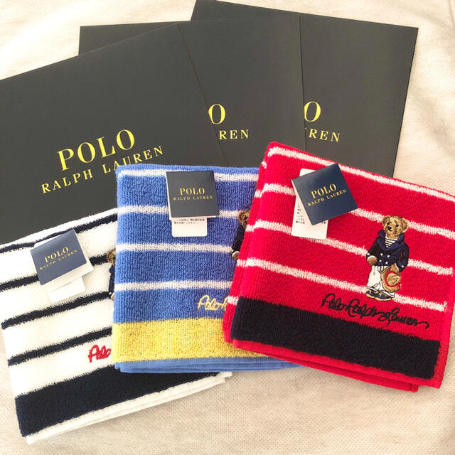 Ralph Lauren(ラルフローレン)のラルフローレン 新品ハンカチセット レディースのファッション小物(ハンカチ)の商品写真