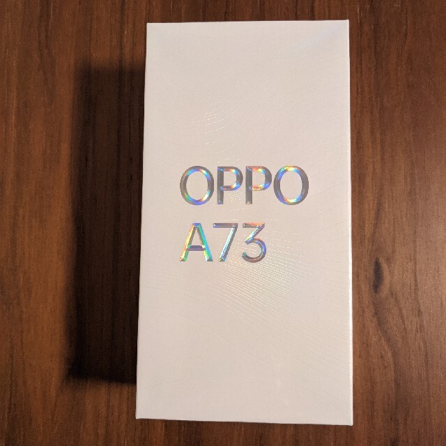 未開封新品 OPPO A73 SIMフリー  ネイビー