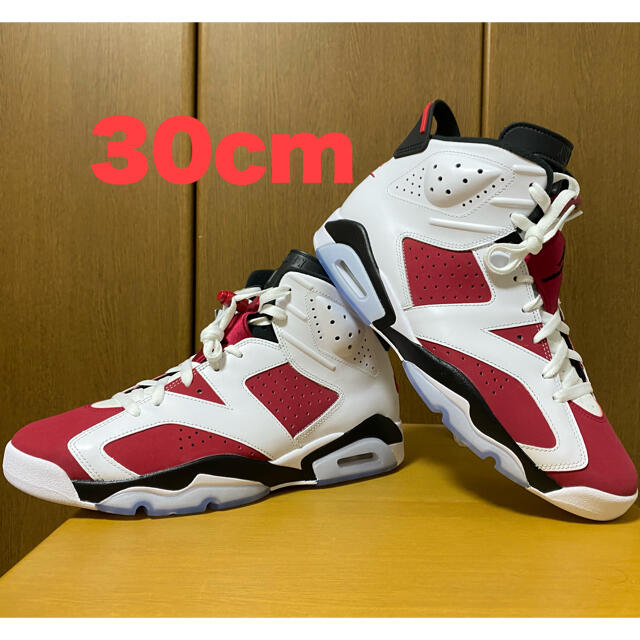 Air Jordan 6 "Carmain" AJ6 カーマイン　30cmスニーカー