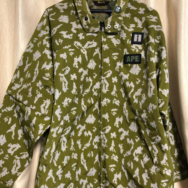 A BATHING APE - APE デジタル迷彩レインジャケットの通販 by ヒロ's ...