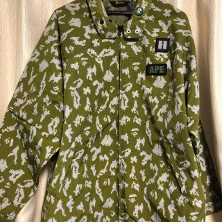 アベイシングエイプ(A BATHING APE)のAPE デジタル迷彩レインジャケット(ナイロンジャケット)