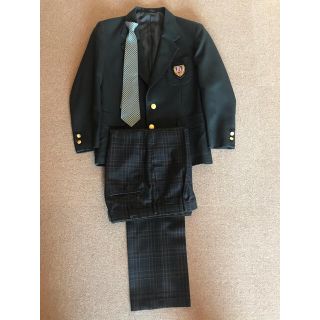 男子中学校制服  男子学生服  ブレザー・スラックス  ネクタイ(スーツジャケット)