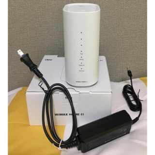 エヌイーシー(NEC)のau「WiMAX HOME 01」(PC周辺機器)