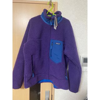 パタゴニア(patagonia)のpatagonia パタゴニア　20aw  レトロx パープル　Lサイズ(ブルゾン)