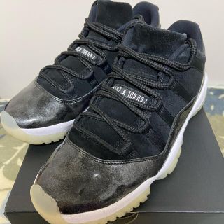 ナイキ(NIKE)の【中古美品】ナイキ エアジョーダン11 レトロ ロー バロンズ 528895(スニーカー)