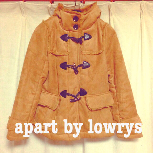 apart by lowrys - フェイクムートンダッフルコート