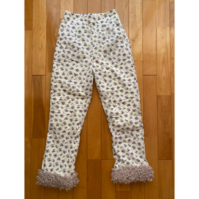 bibiy☆ flower poodle pants レディースのパンツ(カジュアルパンツ)の商品写真