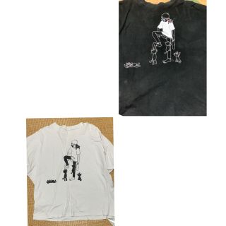 LEVEL3 キヨ猫Tシャツ　白　(Tシャツ(半袖/袖なし))