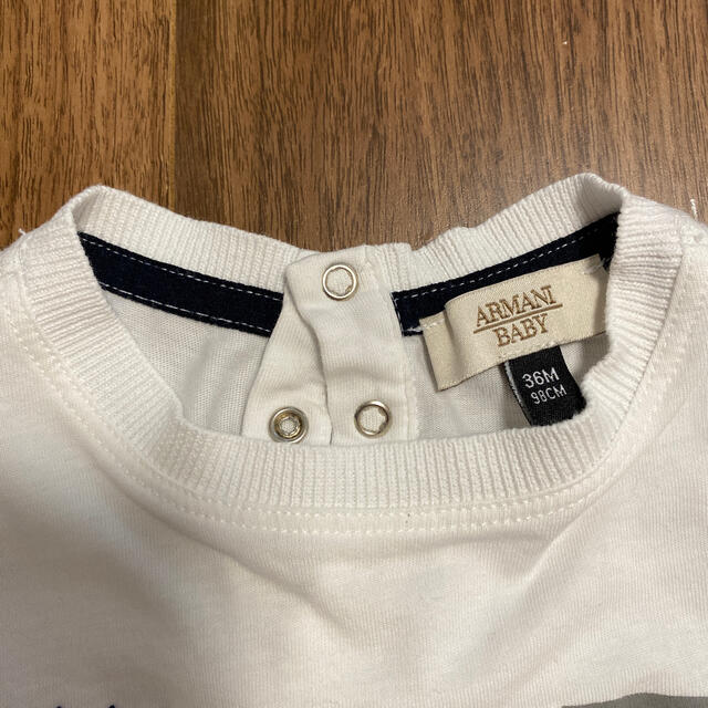 ARMANI JUNIOR(アルマーニ ジュニア)のアルマーニベイビー 36m キッズ/ベビー/マタニティのキッズ服男の子用(90cm~)(Tシャツ/カットソー)の商品写真