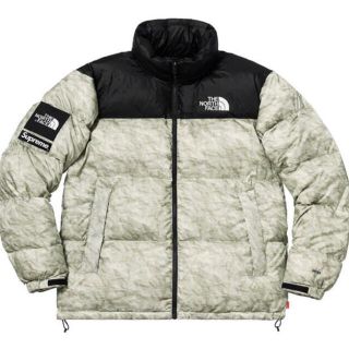 シュプリーム(Supreme)の専用 TNF®Paper Print Nuptse Jacket(ダウンジャケット)