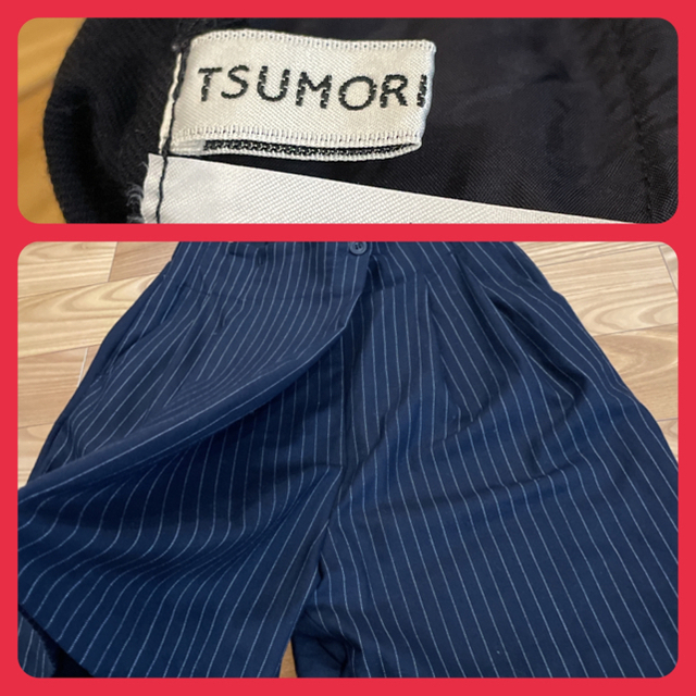 TSUMORI CHISATO - TSUMORI CHISATOツモリチサト ストライプパンツ の