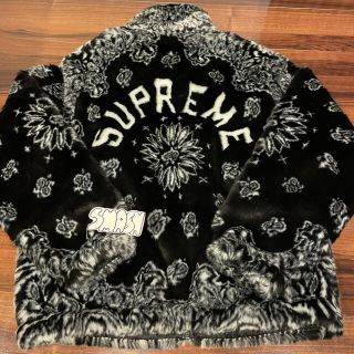 シュプリーム(Supreme)のSupreme Bandana Faux Fur Bomber Jacket M(毛皮/ファーコート)