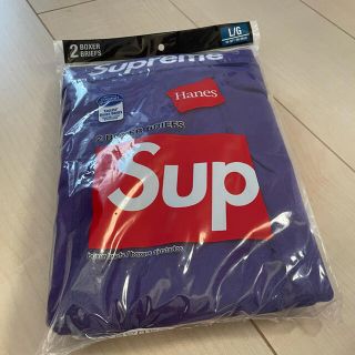 シュプリーム(Supreme)のSupreme®/Hanes® Boxer Briefs (2 Pack) 紫L(ボクサーパンツ)