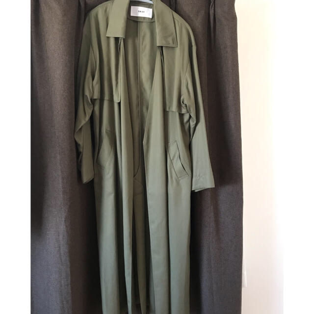 RIM.ARK Modal maxi gown カーキ 2