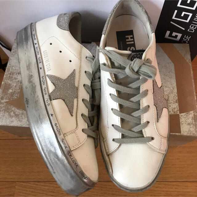 GOLDEN GOOSE HI STAR スニーカー 37 阪急百貨店購入