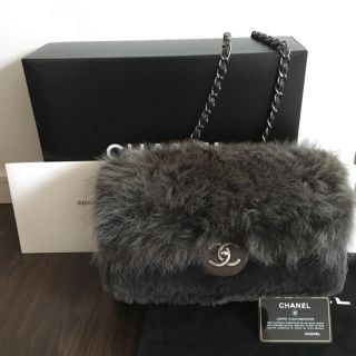 シャネル(CHANEL)の CHANELブティック購入✤正規品ファーショルダーバッグ✤美品(ショルダーバッグ)