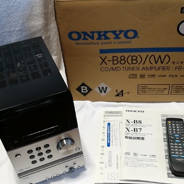 ONKYO CD.MDコンポ FR-B8（S）