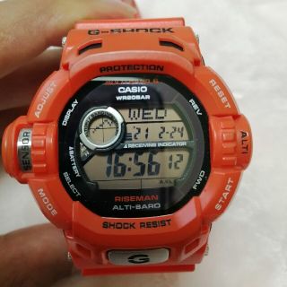 ジーショック(G-SHOCK)のジーショック　RISEMAN 　オレンジ(腕時計(デジタル))