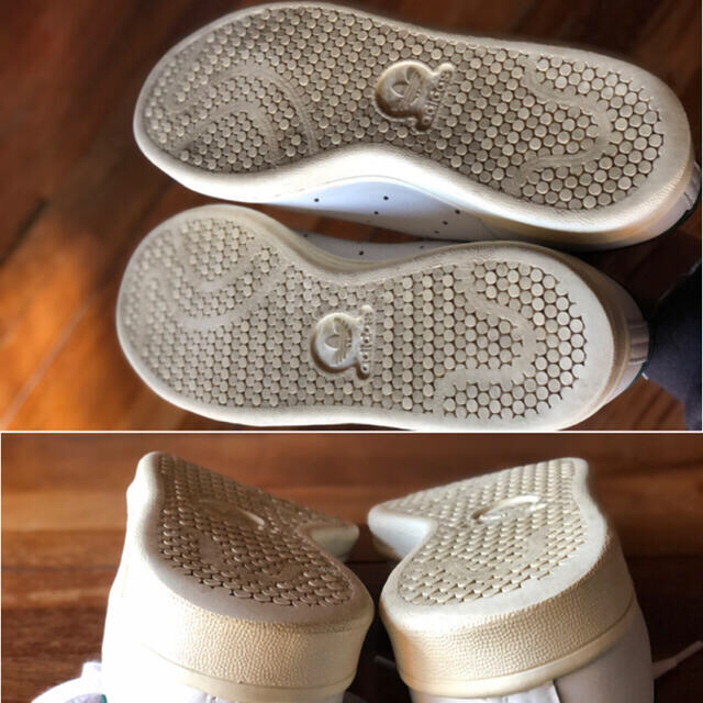 adidas(アディダス)のadidas オリジナル スタンスミ ホワイト グリーン 24.5 レディースの靴/シューズ(スニーカー)の商品写真