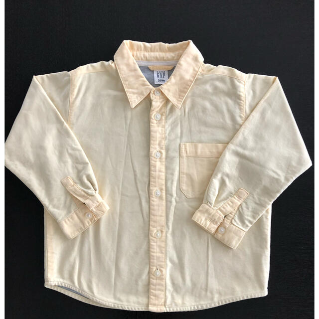 GAP Kids(ギャップキッズ)のGAP 長袖シャツ 100 キッズ/ベビー/マタニティのキッズ服男の子用(90cm~)(Tシャツ/カットソー)の商品写真