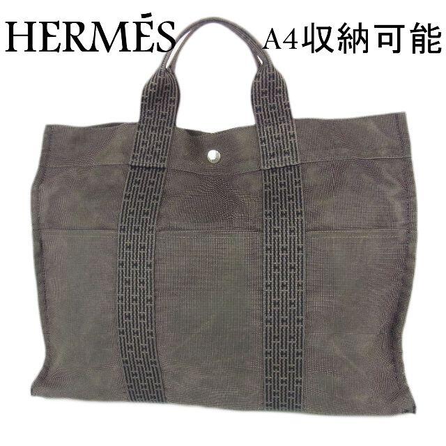 Hermes(エルメス)のエルメス エールライン MM キャンバス トート ハンド バッグ ユニセックス レディースのバッグ(ハンドバッグ)の商品写真