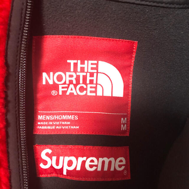 メンズSupreme The North Face S Logo Fleece 赤 M