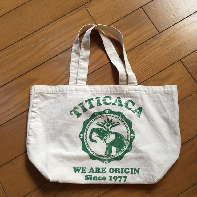 titicaca(チチカカ)のみーちゃんさま専用　TITICACA チチカカ 生成りトートバッグ レディースのバッグ(トートバッグ)の商品写真