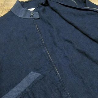 TENDERLOIN - テンダーロイン リネン スイングトップ ネイビー XLの