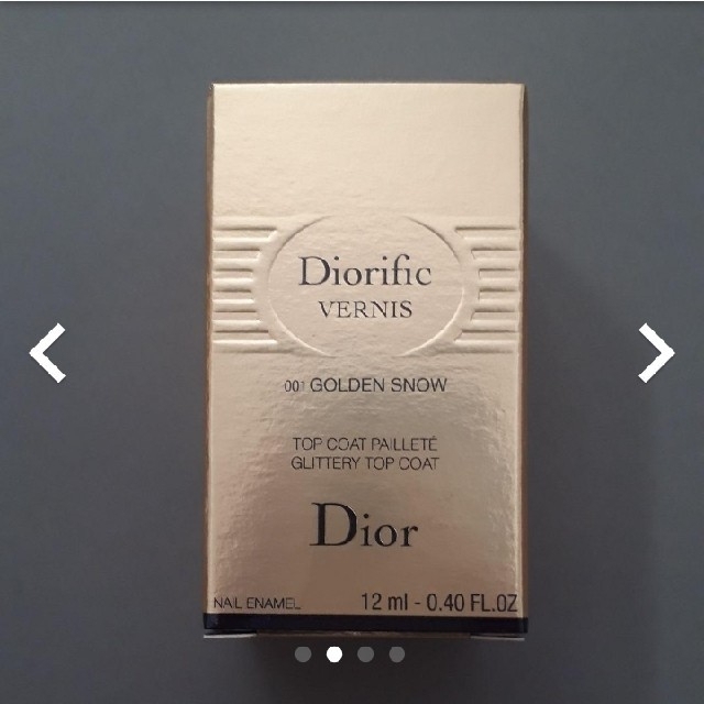 Dior(ディオール)の新品未使用未開封　Dior　ディオール　ゴールデンスノー　マニキュア コスメ/美容のネイル(マニキュア)の商品写真