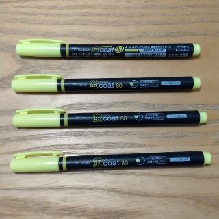 トンボエンピツ(トンボ鉛筆)のTombow 蛍光ペン 蛍コート ４本セット④(ペン/マーカー)