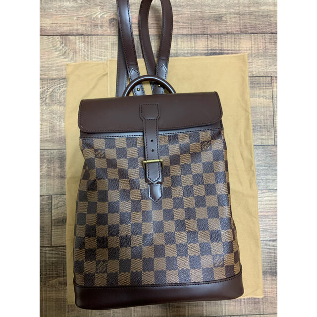 LOUIS VUITTON(ルイヴィトン)のルイヴィトン ダミエ　ソーホー LOUIS VUITTON レディースのバッグ(リュック/バックパック)の商品写真