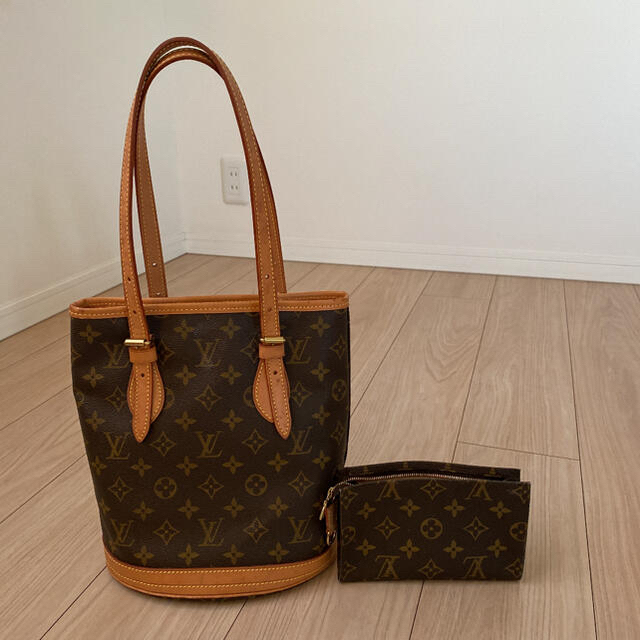 お待たせ! LOUIS ルイヴィトン モノグラム バケツ 未使用 - VUITTON
