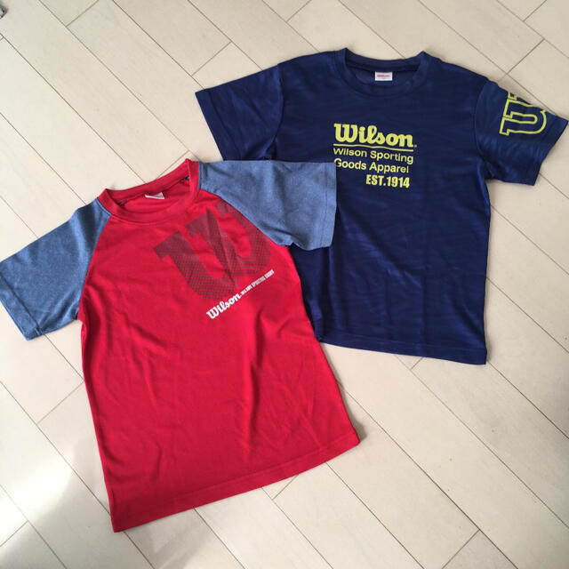 wilson(ウィルソン)の【値下げ価格】Tシャツ wilson 150 キッズ/ベビー/マタニティのキッズ服男の子用(90cm~)(Tシャツ/カットソー)の商品写真