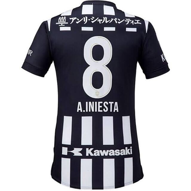 ヴィッセル神戸 25周年 レプリカユニフォーム イニエスタ Lサイズ